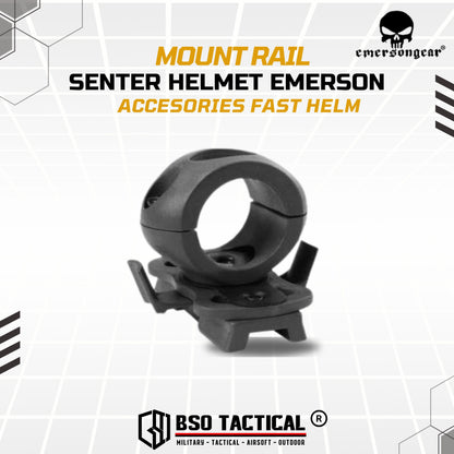 Mounting Senter Mount Rail Flashlight for ARC Rail  Helmet Accesories Fast Helm ABS Outdoor
