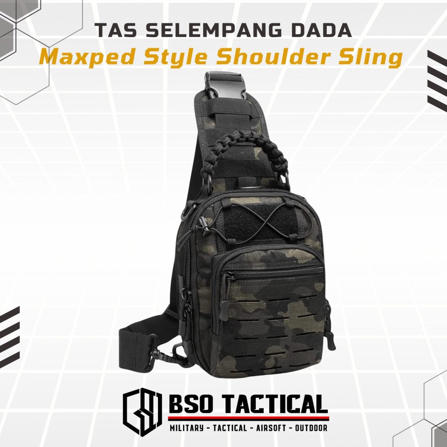 Tas Selempang Dada MP Style Shoulder Sling Outdoor Bag Multifungsi Slingbag