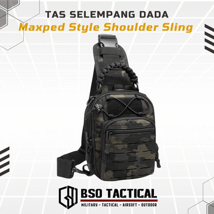 Tas Selempang Dada MP Style Shoulder Sling Outdoor Bag Multifungsi Slingbag