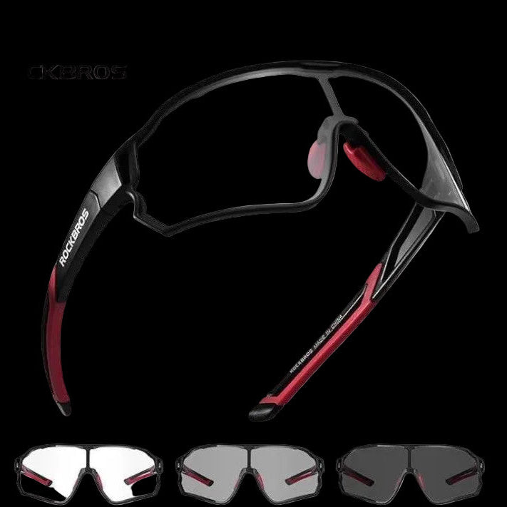Kacamata Sepeda Outdoor Cycling Sunglasses Rockbros Sunglasses Photochromic Olahraga Sport Mancing - ORIGINAL