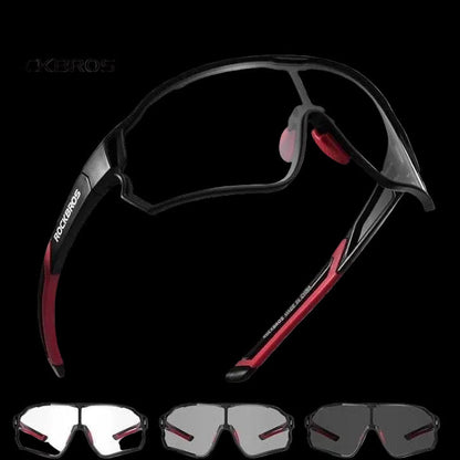 Kacamata Sepeda Outdoor Cycling Sunglasses Rockbros Sunglasses Photochromic Olahraga Sport Mancing - ORIGINAL
