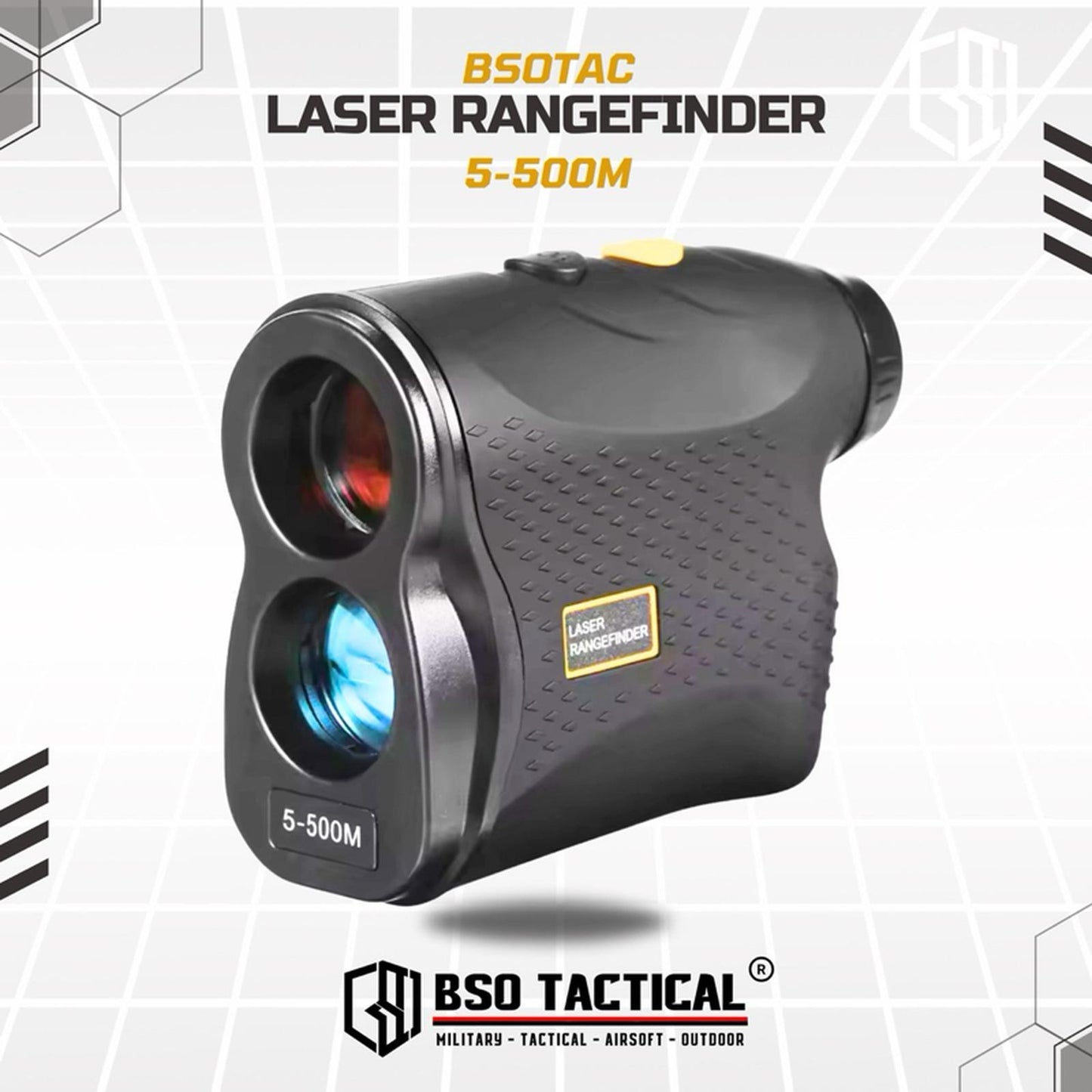 Teropong Outdoor Laser Rangefinder 5-500M / 5-600M Outdoor Telescope Speed Monocular Distance Meter Accurate Camping