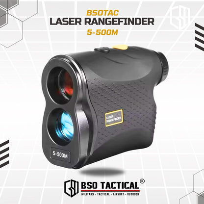 Teropong Outdoor Laser Rangefinder 5-500M / 5-600M Outdoor Telescope Speed Monocular Distance Meter Accurate Camping