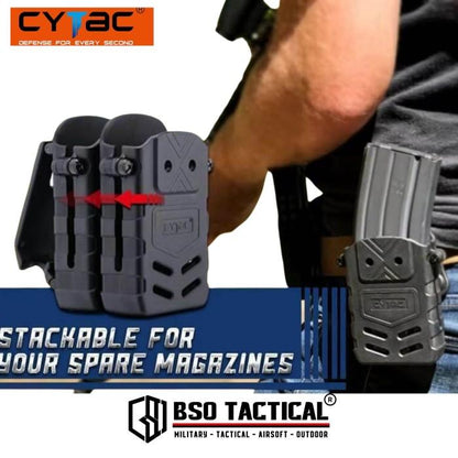 Cytac 556 Single Mag Pouch AR Polymer Belt Loop Paddle ORIGINAL