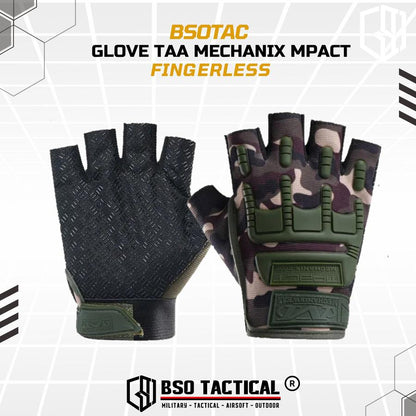 Sarung Tangan TAA Fingerless Tactical Pro Glove Antiskid
