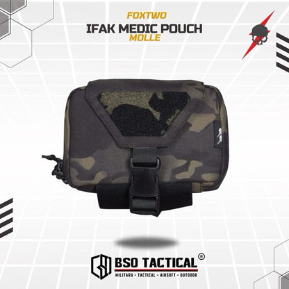 FOX TWO Tactical IFAK Medic Pouch Molle Multifungsi EDC Bag Pouches ORIGINAL FOXTWO