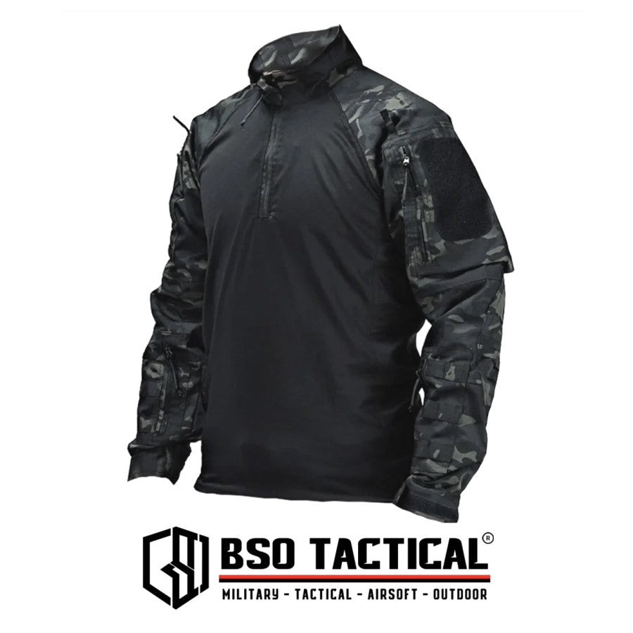 Baju Olahraga Luar Ruangan Shirt CSPRO Tac Body Suit Outdoor Long Sleeve Sport Combat Shirt M-XXXL