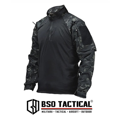 Baju Olahraga Luar Ruangan Shirt CSPRO Tac Body Suit Outdoor Long Sleeve Sport Combat Shirt M-XXXL