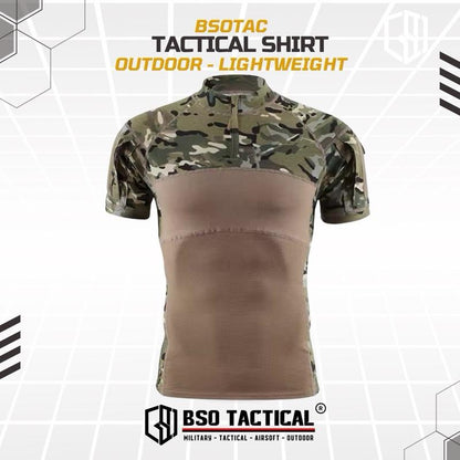 Baju Outdoor Lengan Pendek Shirt Short Sleeve Lightweight Quick Dry Shirt