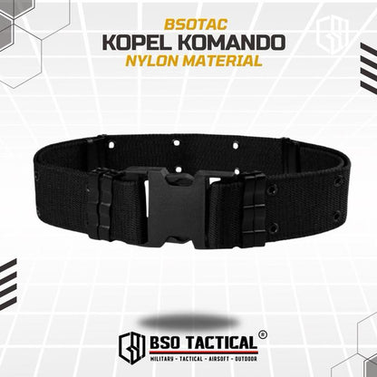 Ikat Pinggang Komando Belt Kopel Tactical Nylon Heavy Duty Nylon for Outdoor Sports