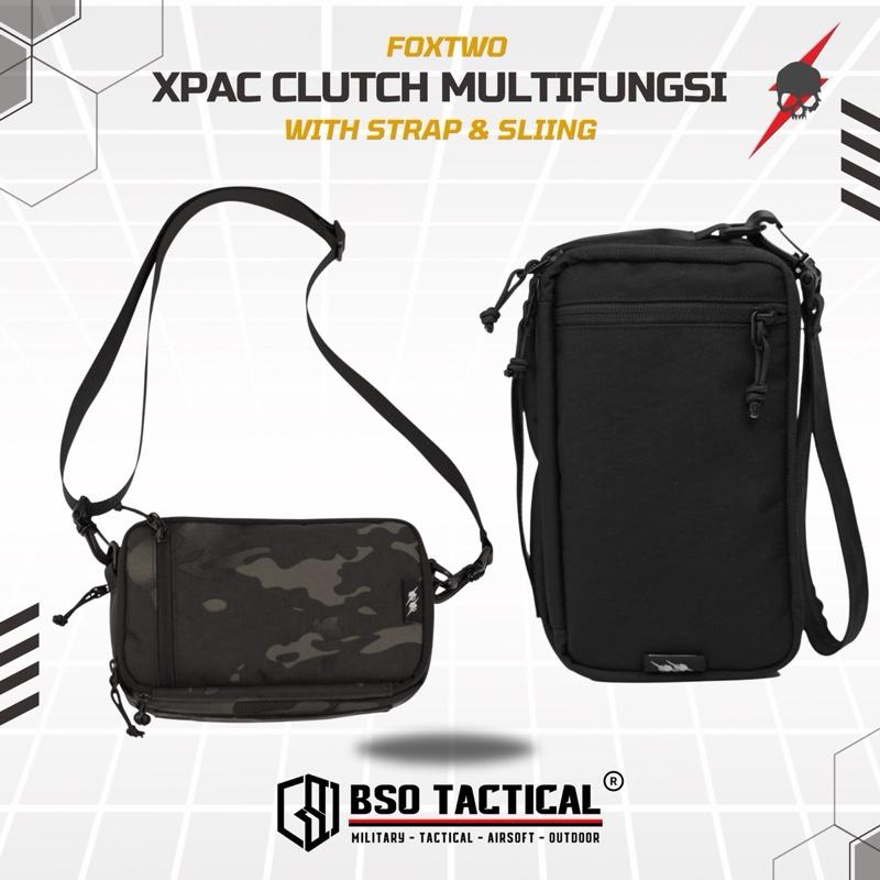 FOX TWO Handbag XPAC Clutch Sling Bag Multifungsi Pocket EDC ORIGINAL Foxtwo