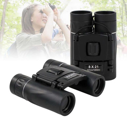 Teropong Binocular 8x21 Outdoor HD Camping Hiking Gear Compact Size