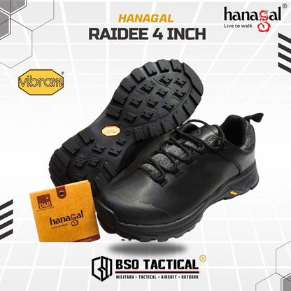 Sepatu Outdoor Hanagal Raider 4" Hiking Hunting Low Boots Vibram ORI