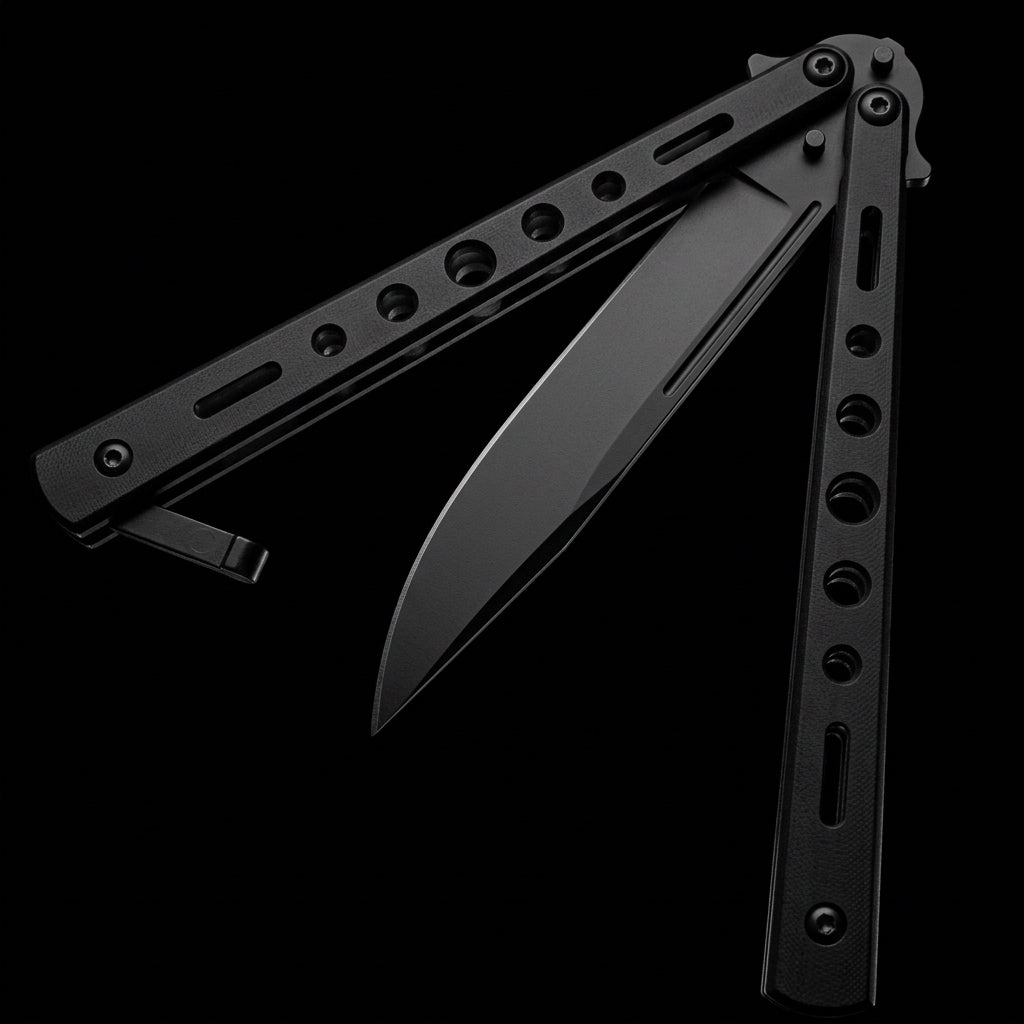Balisong Pisau Latihan Outdoor Knife Camping EDC Knives