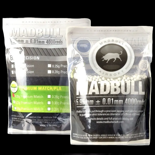 Madbull BB 0.20 0,20 4000rds Premium Match PLA BIO Degradable - ORIGINAL