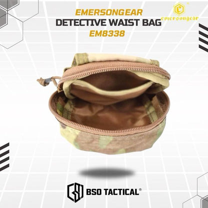 Emerson Gear Tactical Detective Waist Bag Multifunction Pouch EDC Molle Original EM8338