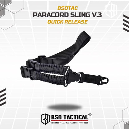 Sling Paracord V.3 Tali Sandang Tactical Heavy Duty Lanyard Quick Release