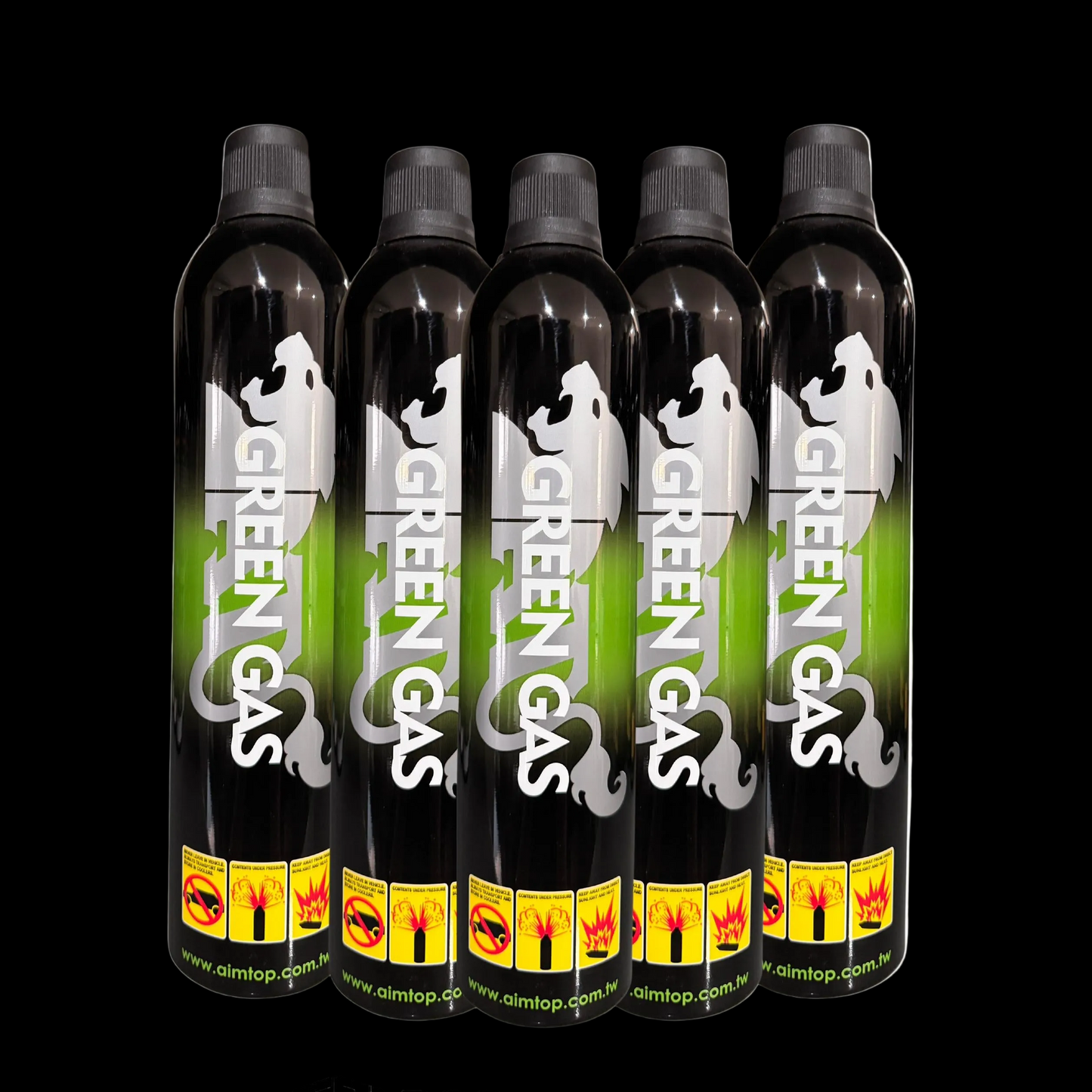 Green Gas AIM TOP Airsoft Arms ETGG 1100ML Silicon Oil Added ORIGINAL