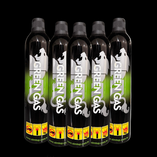 Green Gas AIM TOP Airsoft Arms ETGG 1100ML Silicon Oil Added ORIGINAL