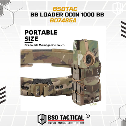 BB Loader Odin Style 1000 BB for M 4 556 Mag AEG Midcap Hicap