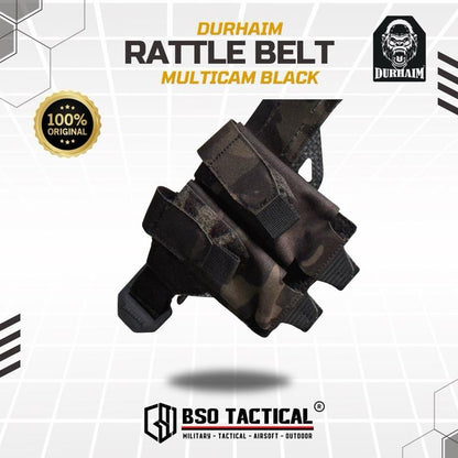 Durhaim Rattle Belt Tactical Inner Outer Belt Multicam Black ORIGINAL