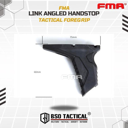 FMA Link Angled Handstop Grip SI Style with Cable Management System MLOK Keymod