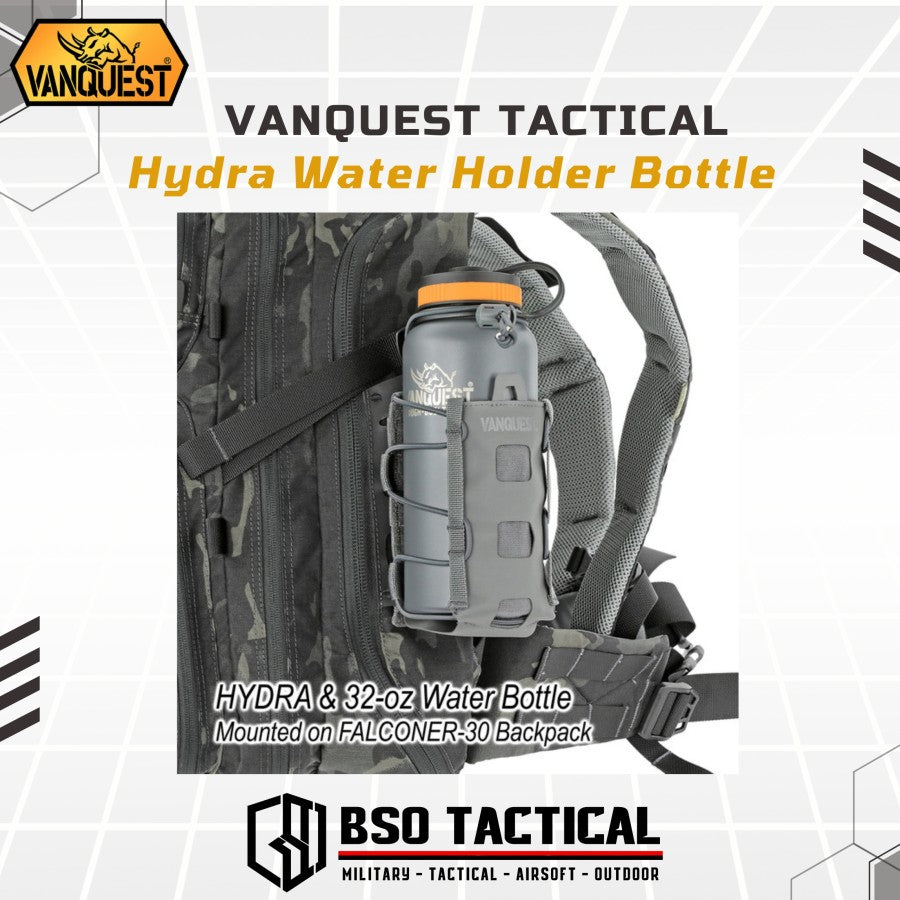 Vanquest Hydra Molle Tactical Water Holder Bottle Pouch ORIGINAL