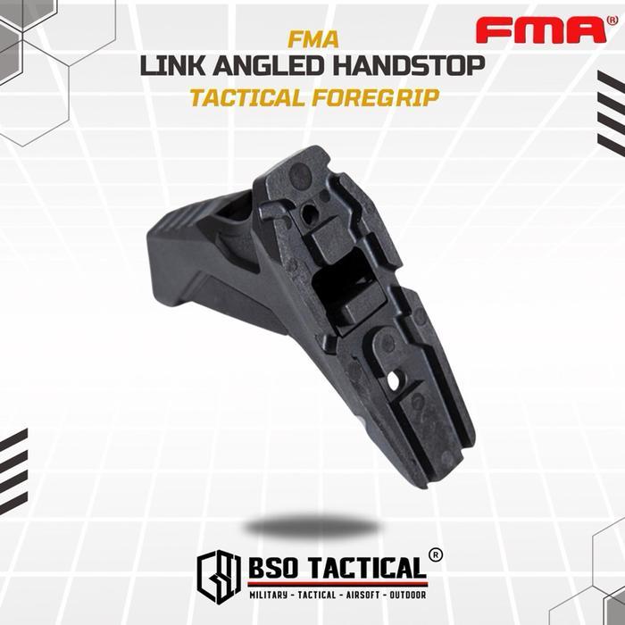 FMA Link Angled Handstop Grip SI Style with Cable Management System MLOK Keymod