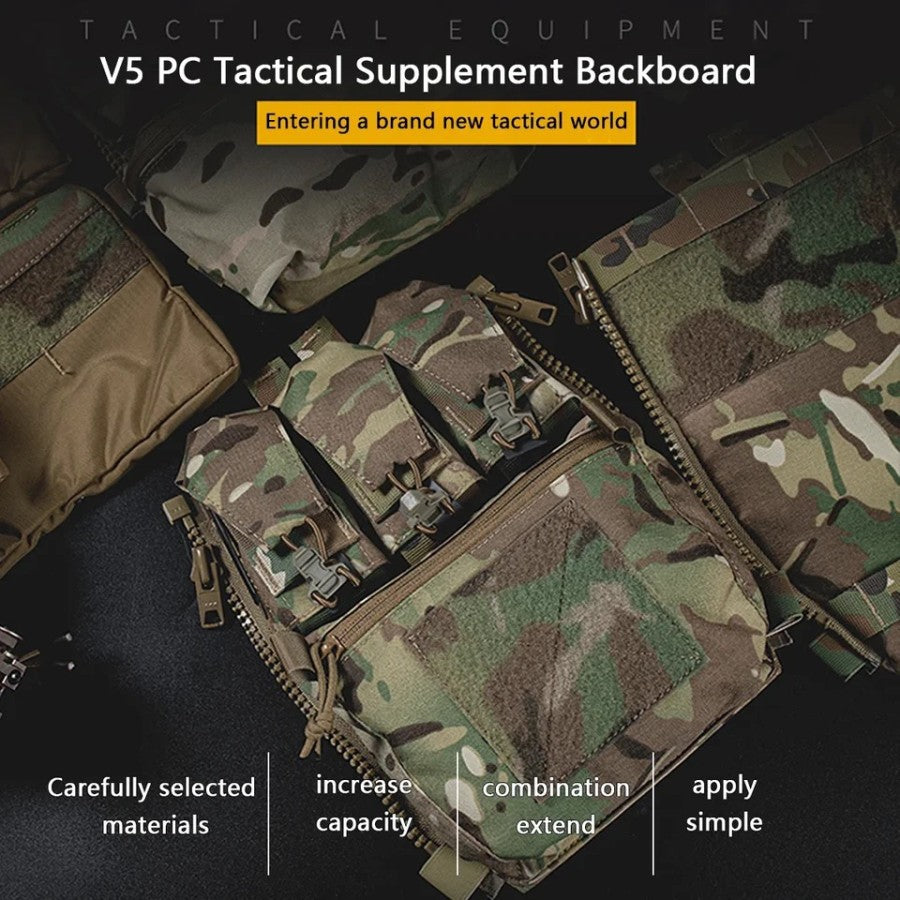 Tas Belakang FCPC Style V5 Back Back Panel Adaptation Banger Pouch Backpack ZIP