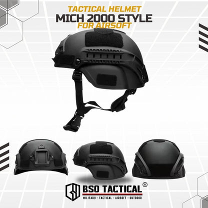 Tactical Outdoor Helmet Mich 2000 Multifungsi Helm Head Protection - Lightweight Version