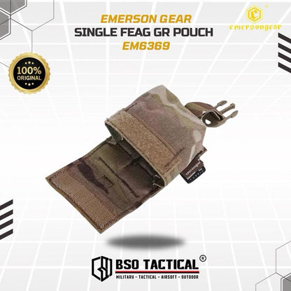Tas Kecil Emerson Gear Single Frag Pouch LBT Style Molle Case Bag Outdoor EM6469 - ORIGINAL