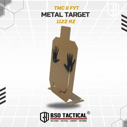 TMC x FYT 1121 RZ Metal Target for IPSC IPDA Style Plate for Sport Competition Outdoor