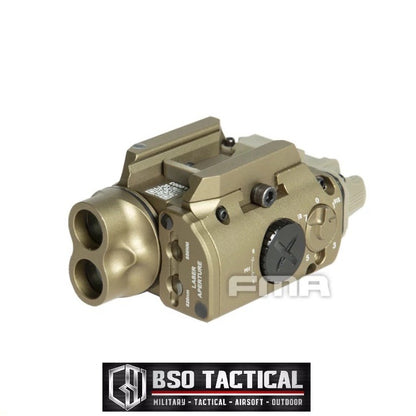 FMA Tactical Flashlight SF XVL2 IRC LED Light Red Laser Metal