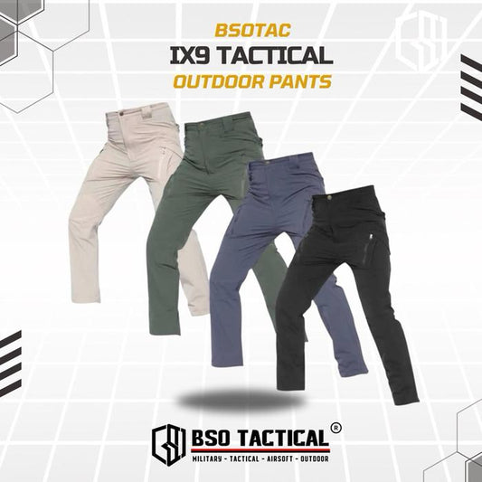 Celana Tactical Cargo Outdoor IX9 Tac Pants Parasut Waterproof Sport
