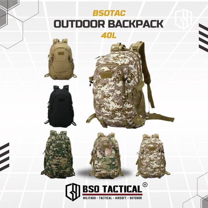 Tas Ransel Outdoor Backpack 812 Bag - 40L