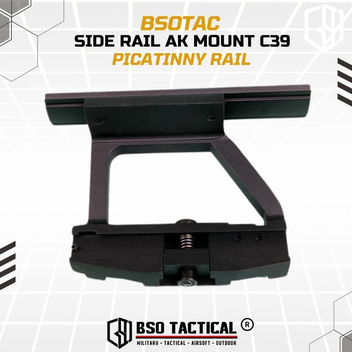 Side Rail AK Scope Mount C39 Metal Picatinny Rail