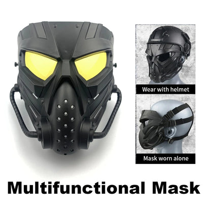 Topeng Mainan Cosplay Mask Alien Polymer Full Face Mask for Patry Toys Outdoor Sport