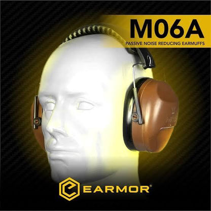 Earmor M06A Hearing Protection Max Defense Tactical Safety Earmuff