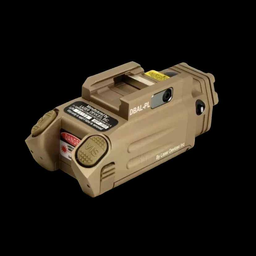 Senter Tactical DBAL PL LED Flashlight Strobo IR Red Laser Full Metal