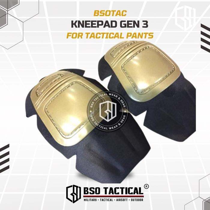 Kneepad Tactical Gen 3 for Tactical Pants Pelindung Lutut Celana Outdoor