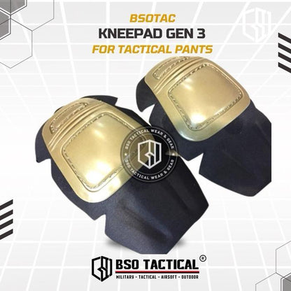 Kneepad Tactical Gen 3 for Tactical Pants Pelindung Lutut Celana Outdoor