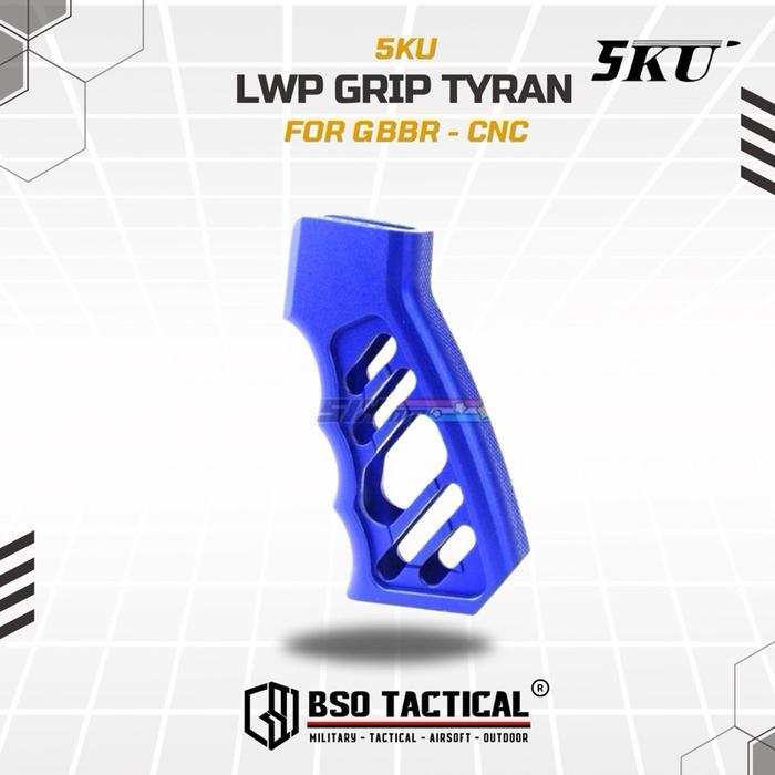 5KU Grip GBBR M4 Skeleton CNC Tyran Design Full Metal Anodized