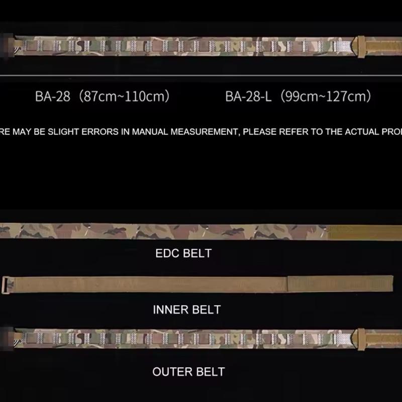 Ikat Pinggang WS Assaulter Tactical Belt Gen 2 Molle Warbelt Outdoor Quick Release Buckle 3 in 1