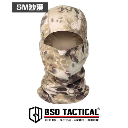Masker Balaclava Rattlesnake Full Face Tactical Outdoor Mask