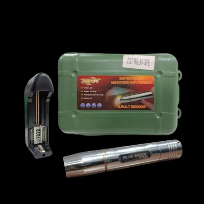 Senter 88000W Power Style Senter Batu Rechargeable