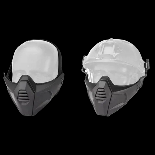 BD Tactical Half Face Mask Mandible for Tactical Helmet PJ MH BJ Helm - BD6652
